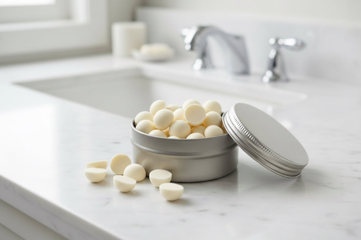 Hot Process Soap and Pebbles